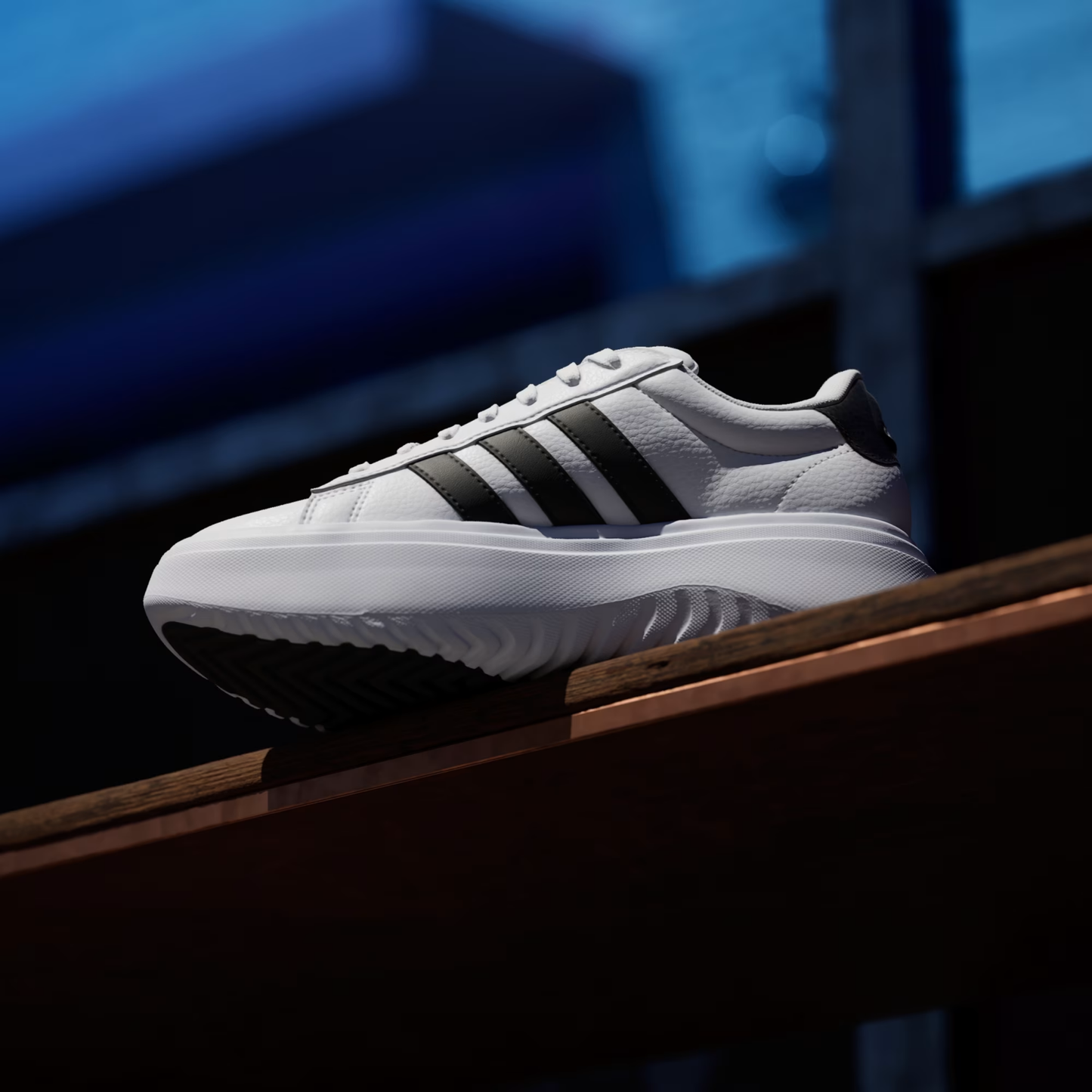 Tenis adidas Grand Court Platforma